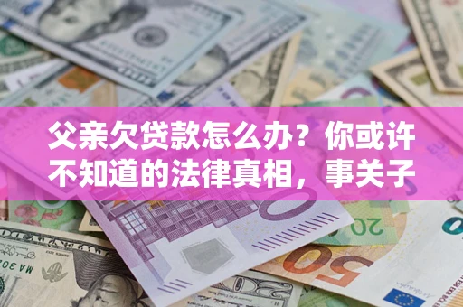 济南父亲欠贷款怎么办？你或许不知道的法律真相，事关子女未来