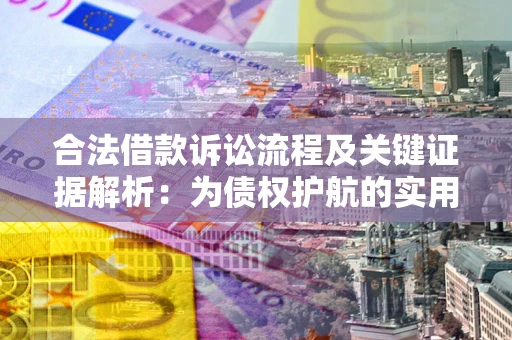 济南合法借款诉讼流程及关键证据解析：为债权护航的实用指南