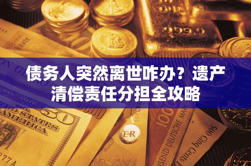 济南债务人突然离世咋办？遗产清偿责任分担全攻略